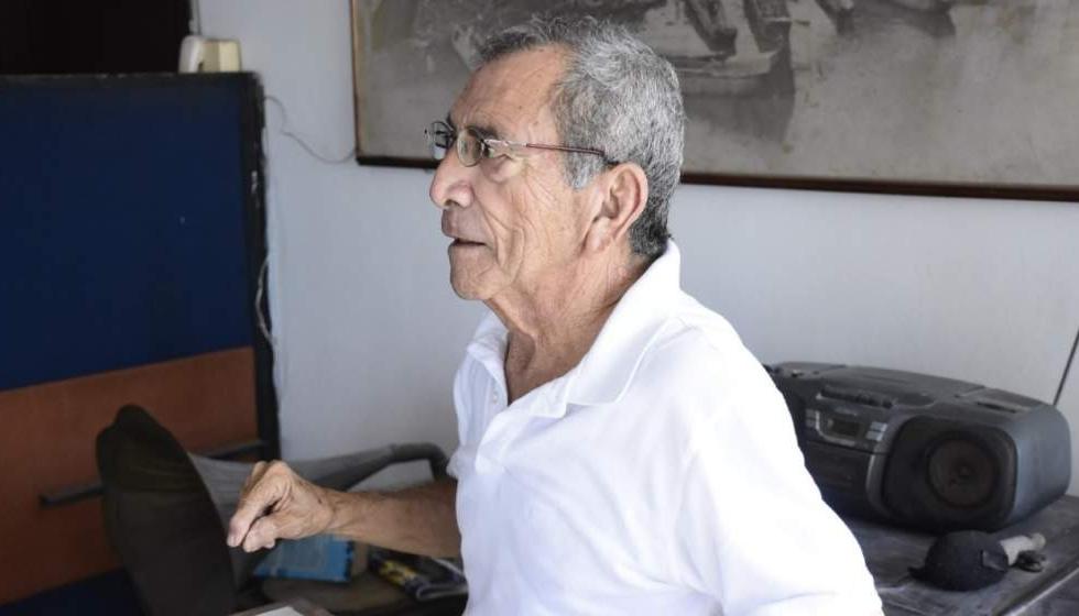 Jaime Jiménez Vides, periodista y locutor. 
