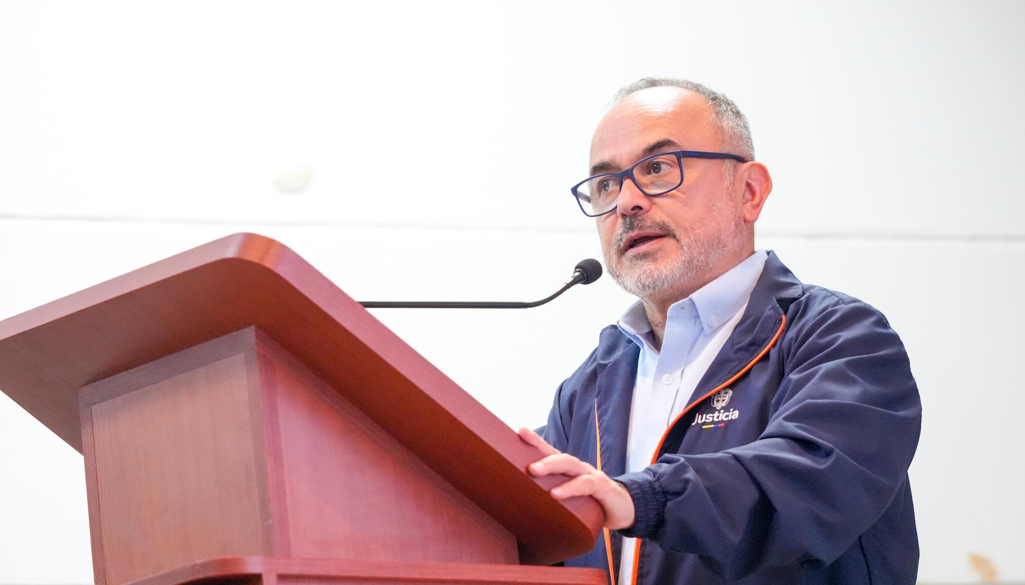 Jorge Iván Cuervo renunció al ministerio de Justicia.