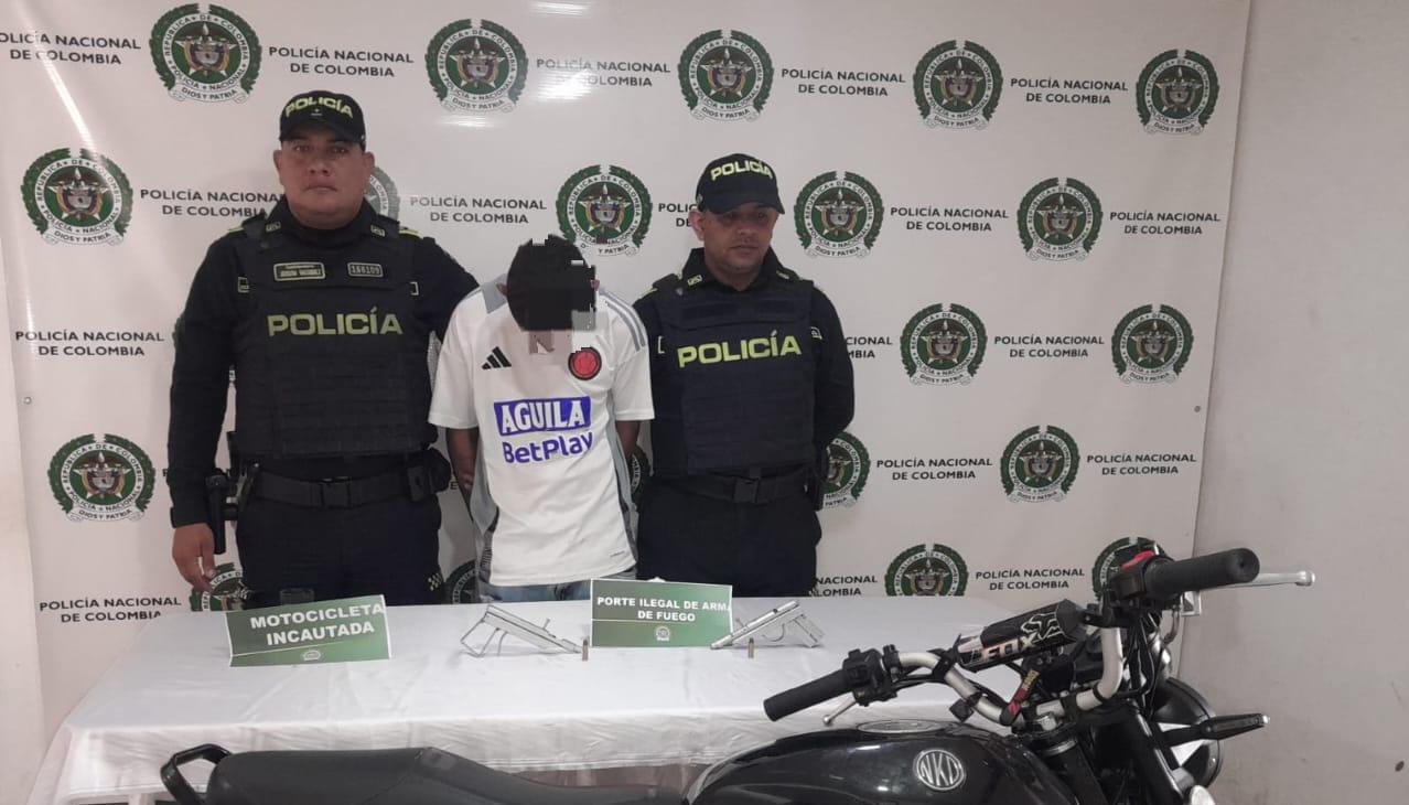 Joven capturado en la Cordialidad