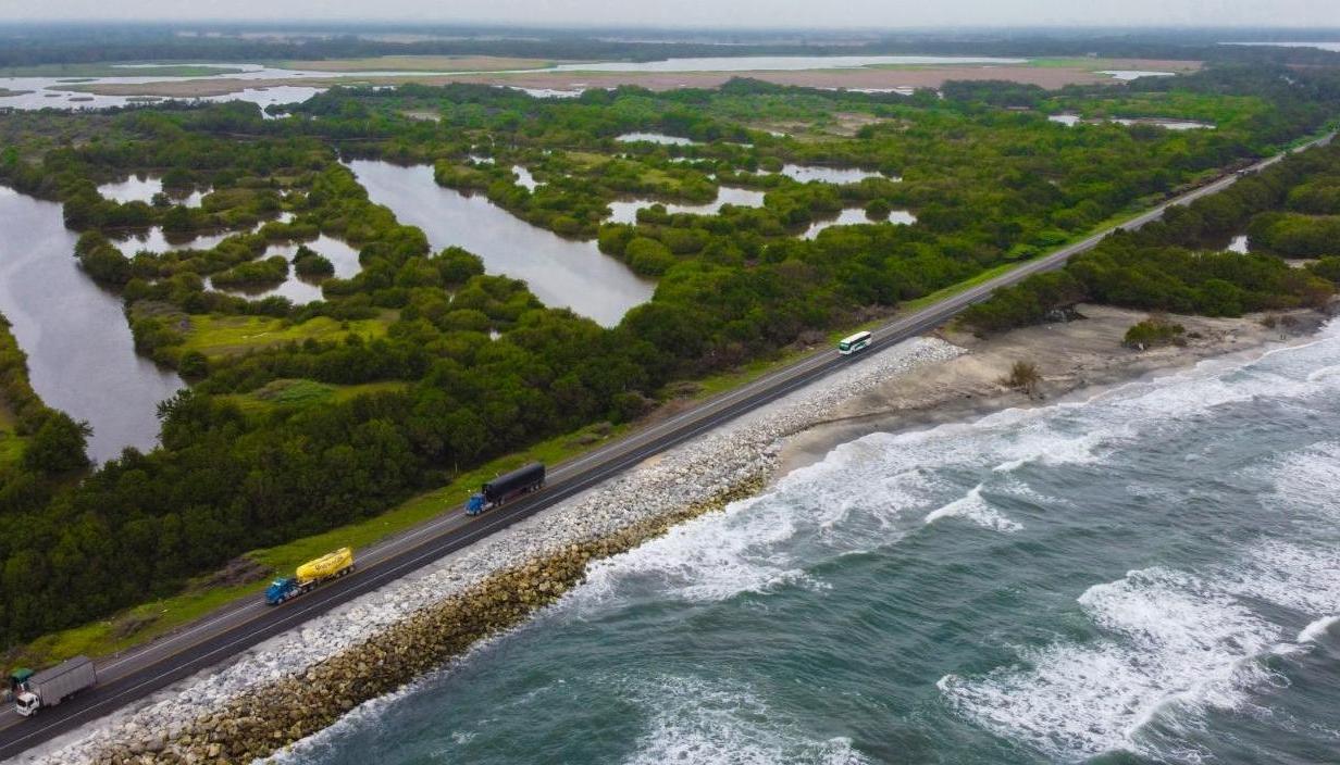 Kilómetro 19 de la vía Ciénaga - Barranquilla