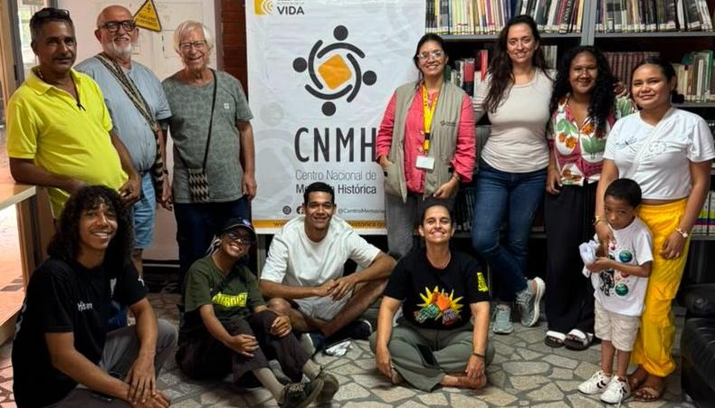 La jornada se desarrolló en la Biblioteca Popular del Barrio La Paz.