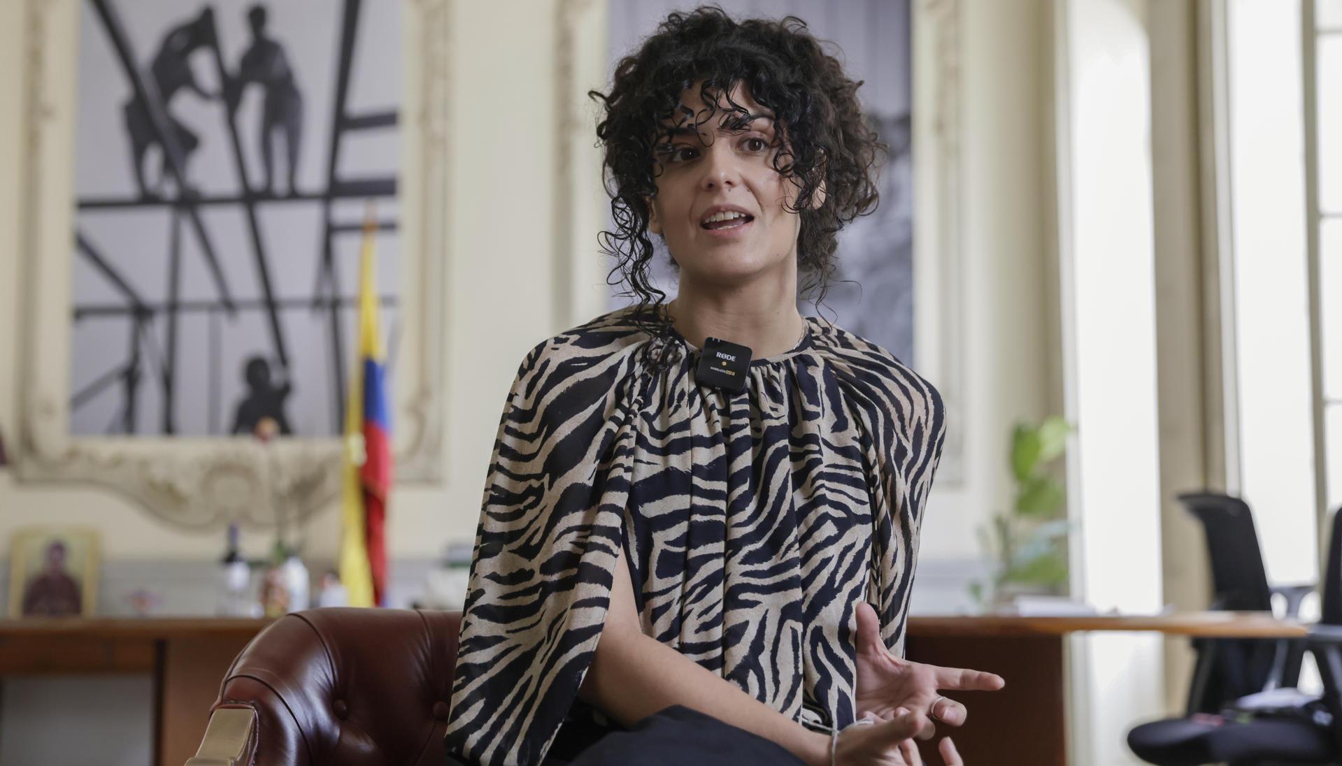  La ministra de las Culturas, las Artes y los Saberes de Colombia, Yannai Kadamani.