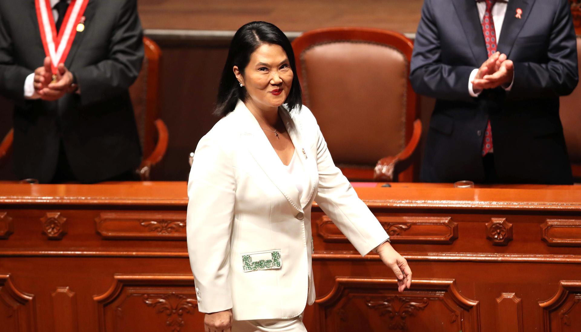 La presidenta electa de Perú, Keiko Fujimori