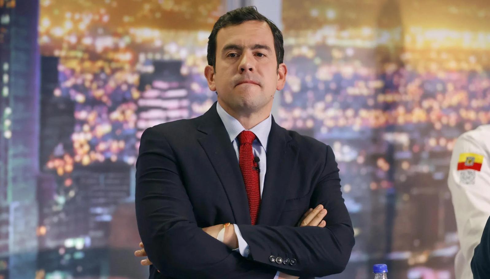 El Ministro del Interior designado, Rodrigo Lara.