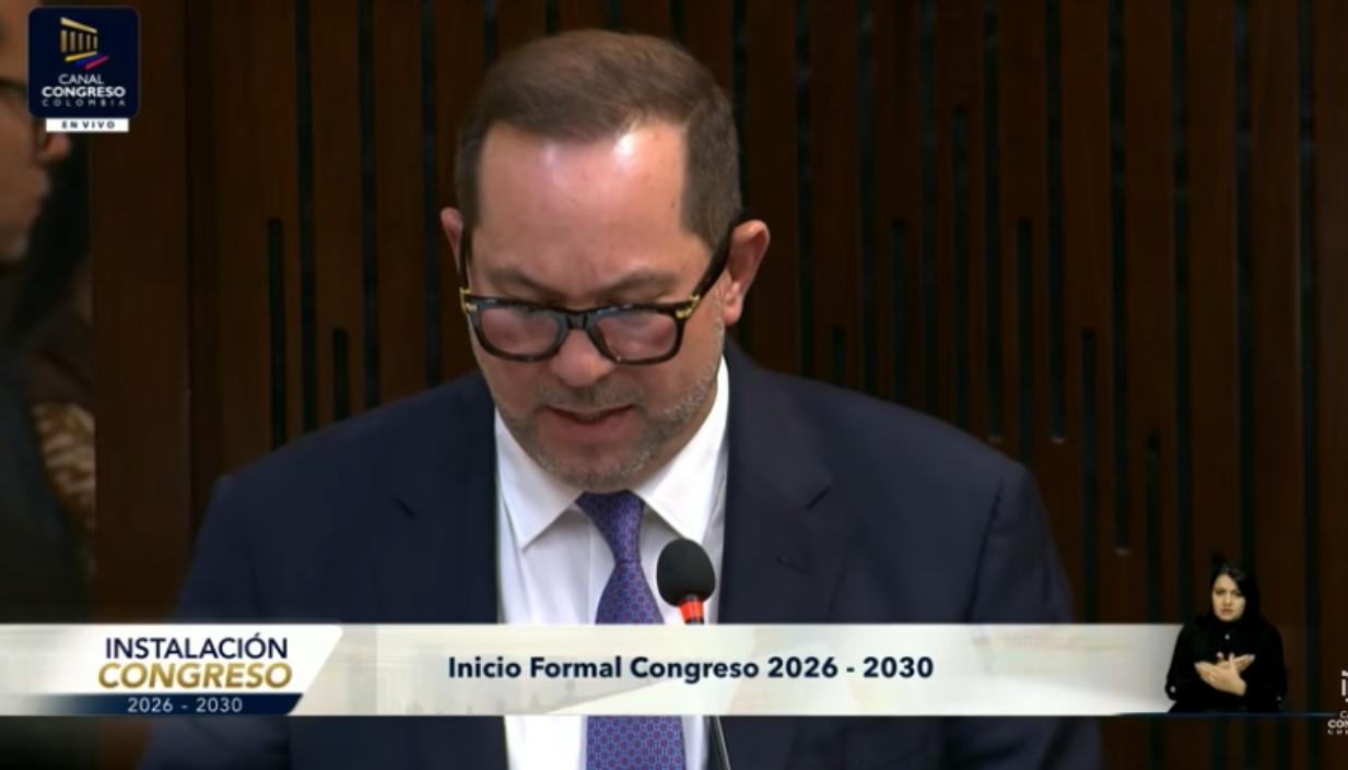 Lidio García, Presidente del Senado. 