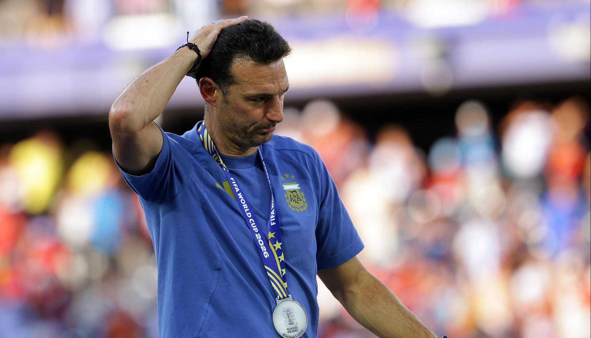 Lionel Scaloni, entrenador de Argentina.