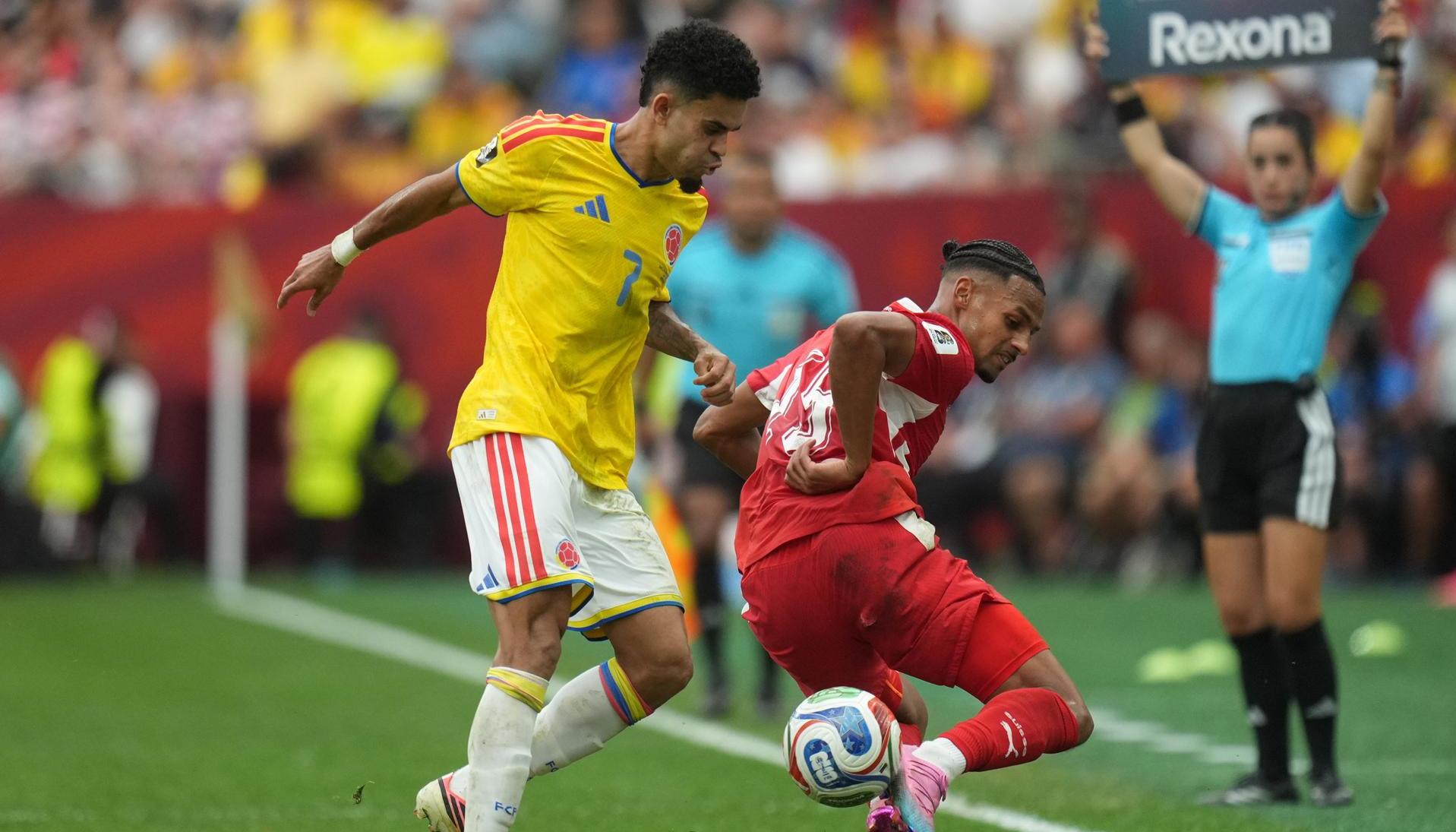 Luis Diaz, delantero de Colombia.
