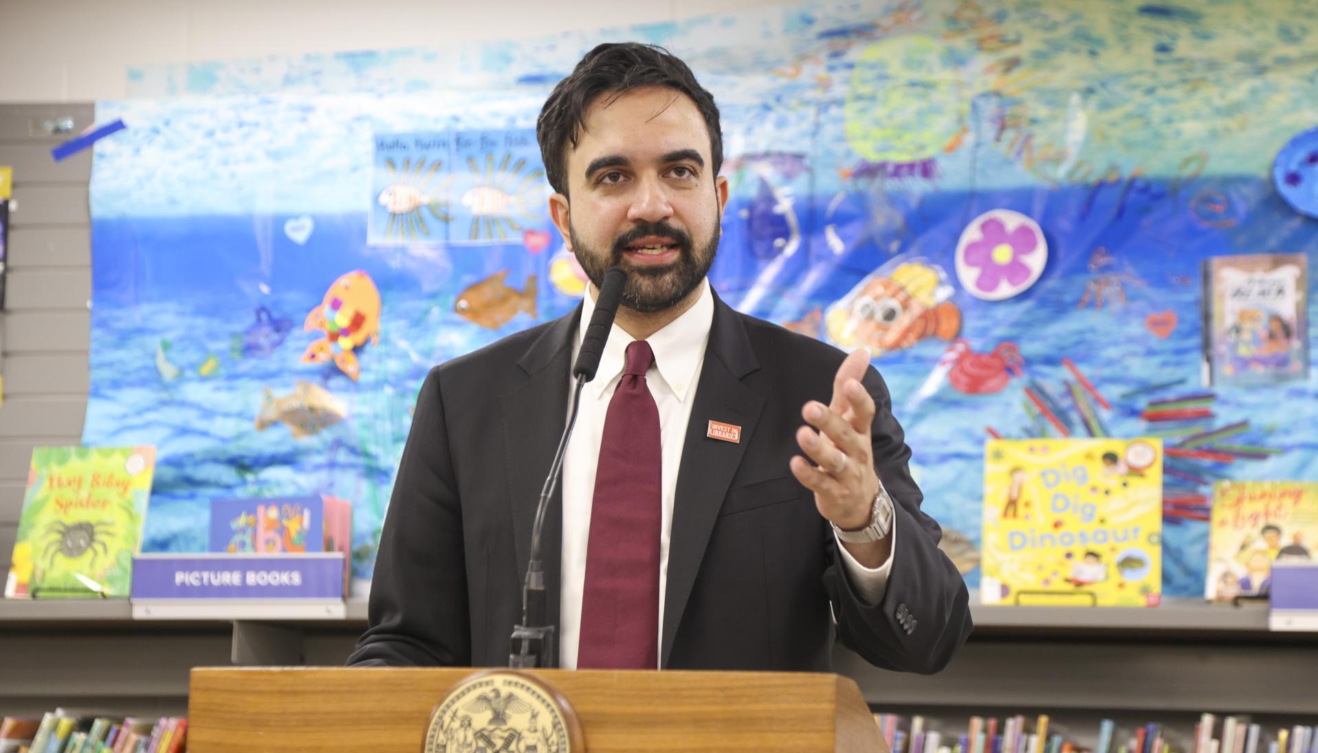 Zohran Mamdani, alcalde de Nueva York.