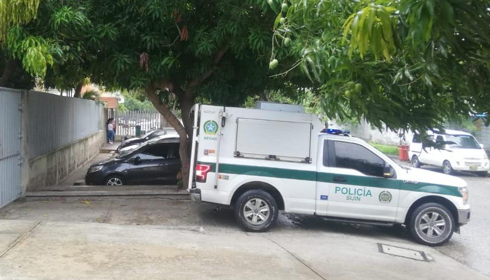 El cuerpo del cobradiario fue trasladado a Medicina Legal, en Barranquilla. 