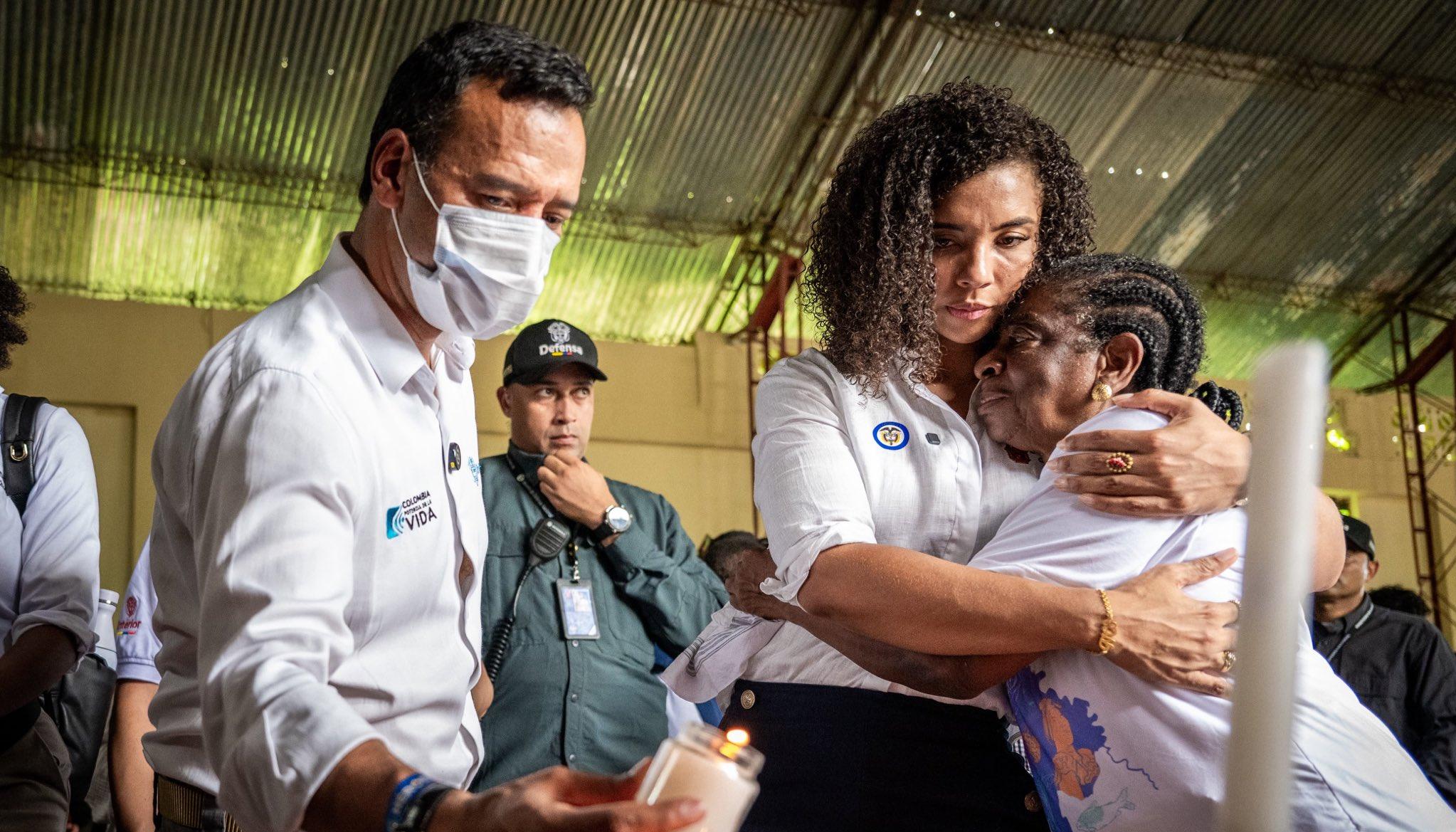MinDefensa y la Gobernadora de Chocó
