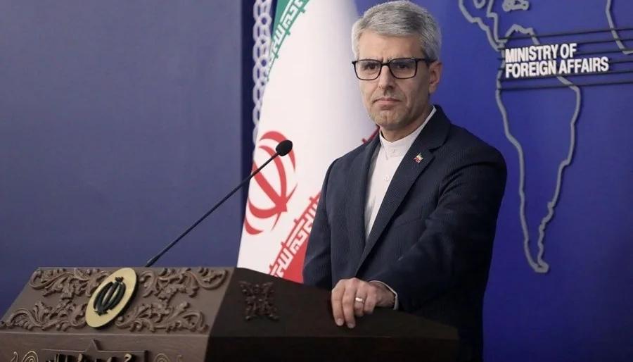 El portavoz del Ministerio de Exteriores iraní, Esmail Bagaei.