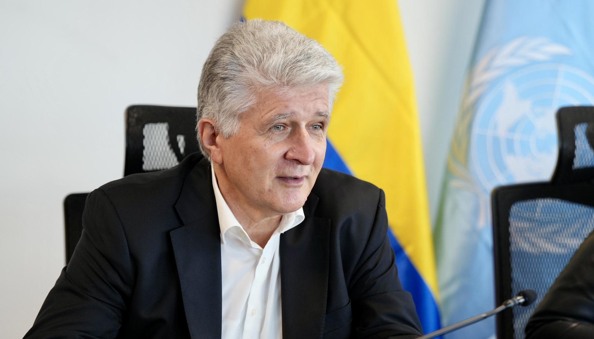 Miroslav Jenča, representante Especial del Secretario General de la ONU en Colombia. 