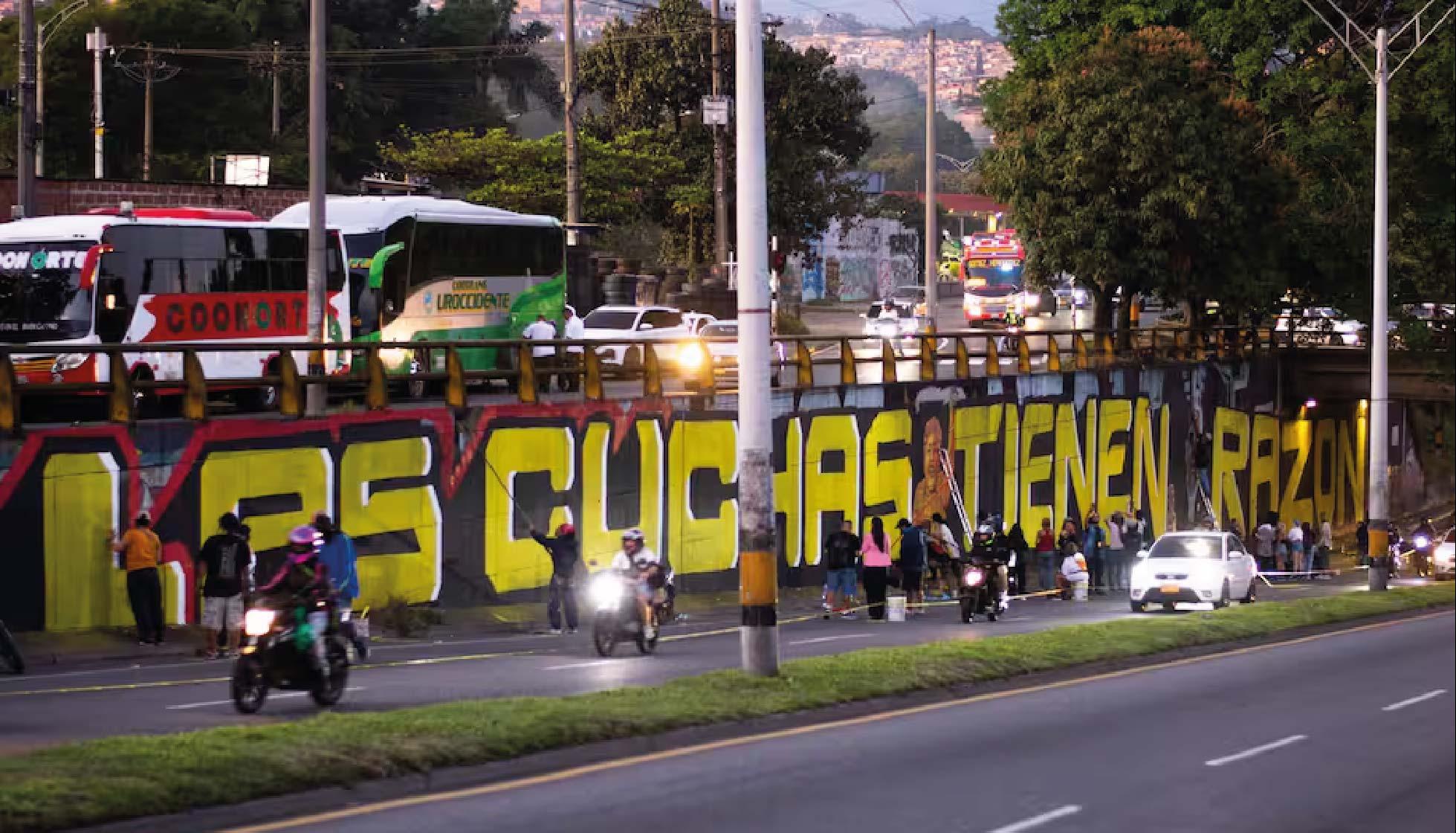 Mural 'Las cuchas tienen razón'