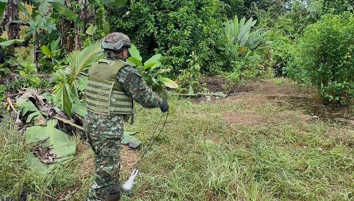 Operativo del Ejército Nacional.