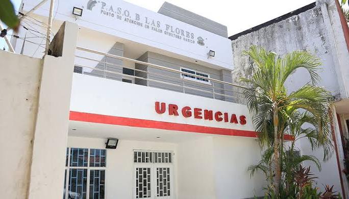 Paso Las Flores, a donde fue llevado el pescador y se confirmó su muerte. 