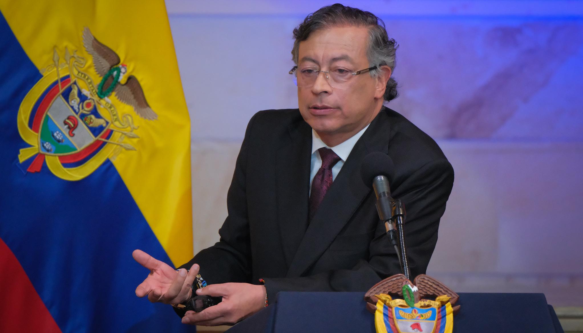 El Presidente Gustavo Petro.