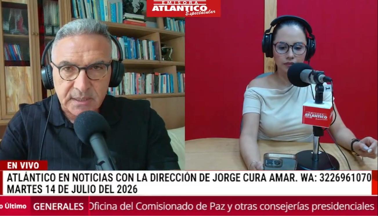 Emisión de Atlántico en Noticias.
