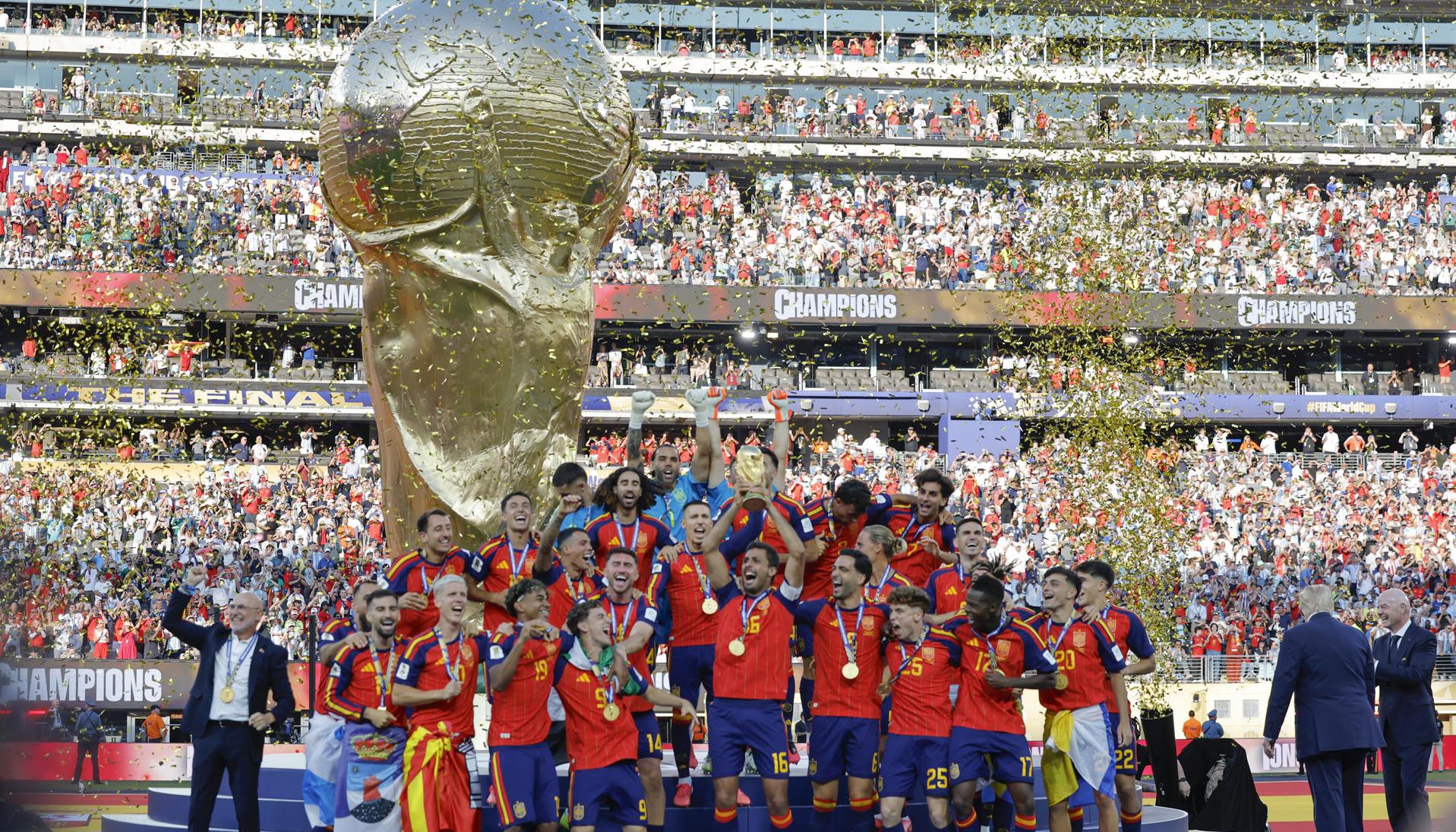 Selección de España, campeona del Mundial 2026. 