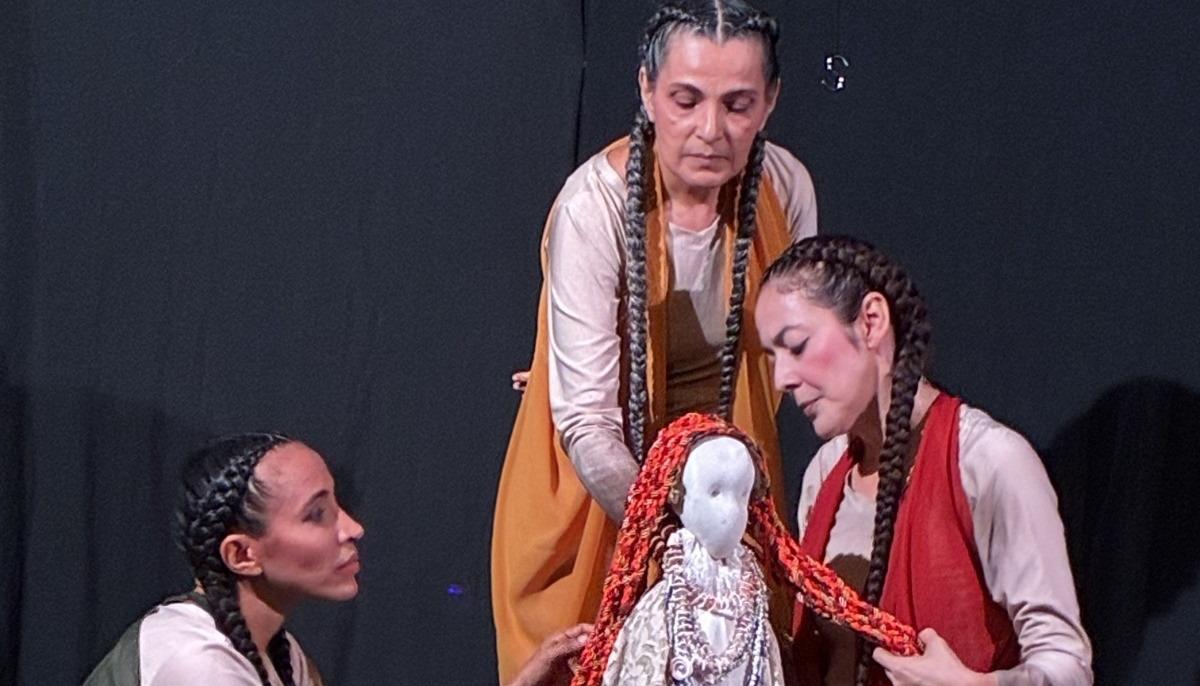 Obra 'María Mandinga, una mirada a lo femenino cuando los demonios acechan’. 