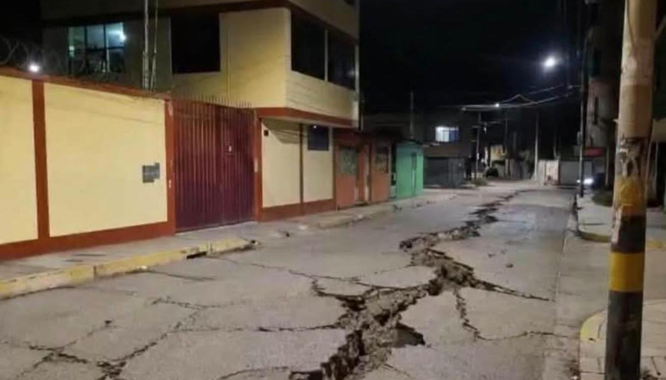 Terremoto en Perú.