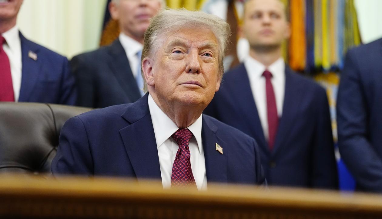 El presidente de Estados Unidos, Donald Trump.