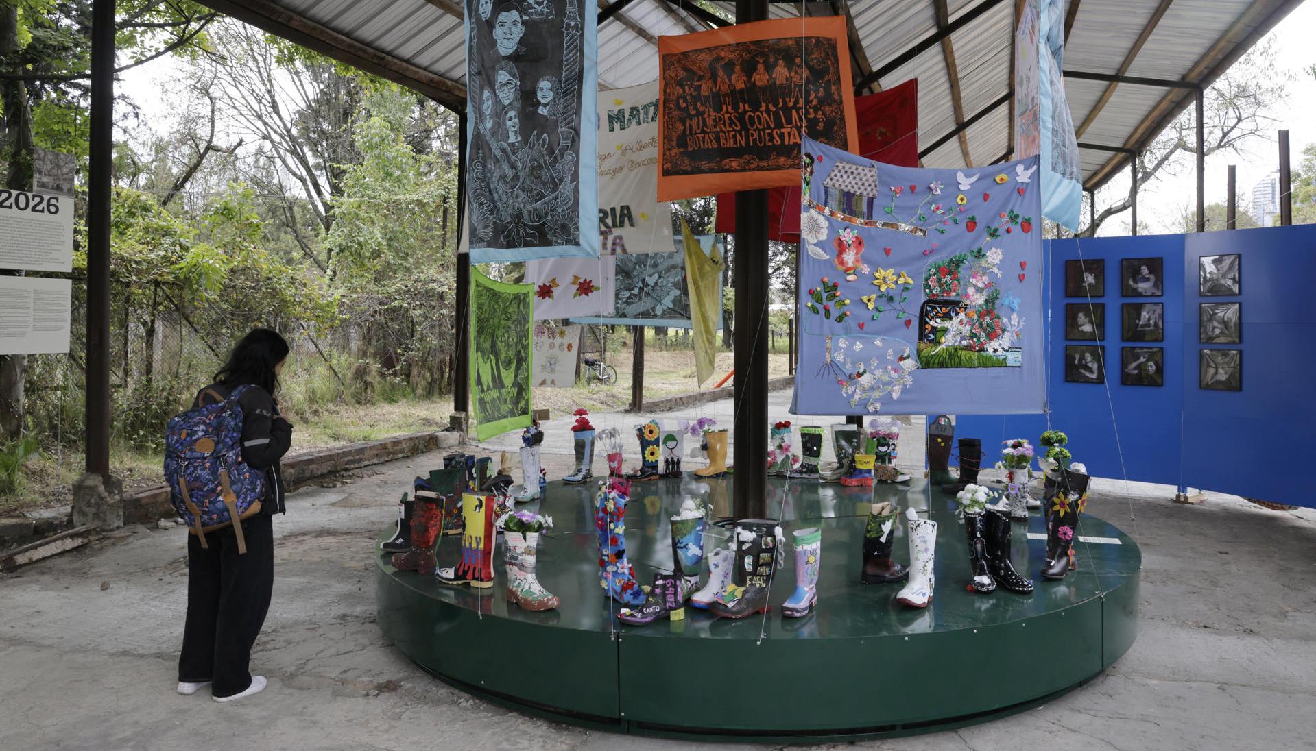 Una de las obras de la exposición ‘6402+ Razones para no olvidar’  