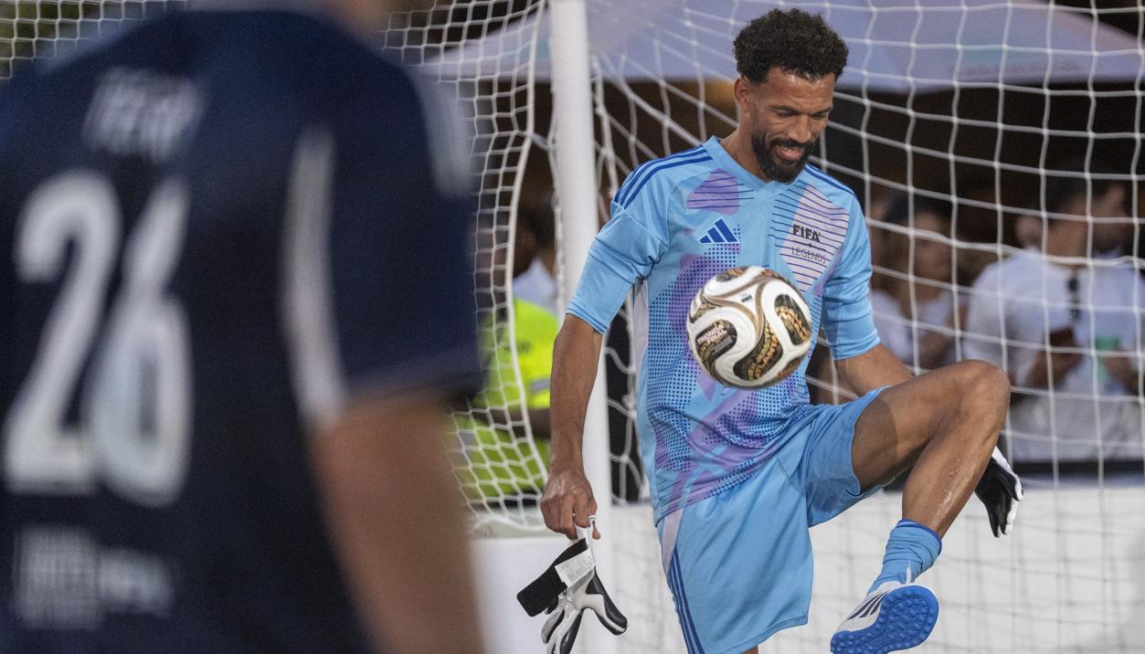 Vozinha, portero de la selección de Cabo Verde.