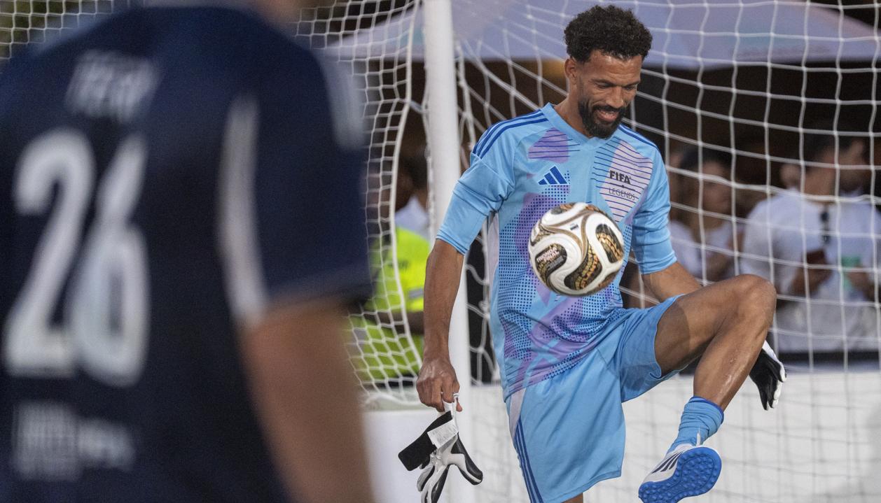 Vozinha, portero de la selección de Cabo Verde.