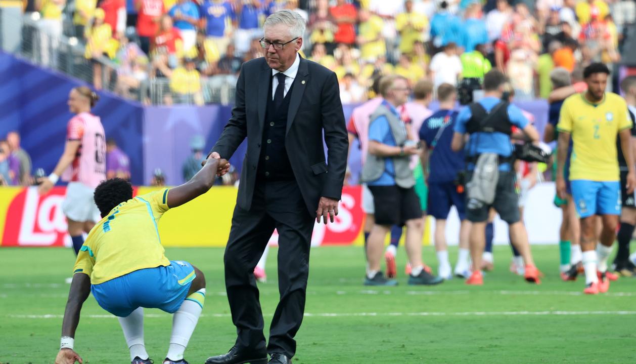 Carlo Ancelotti llegó con Brasil hasta octavos de final del Mundial 2026.