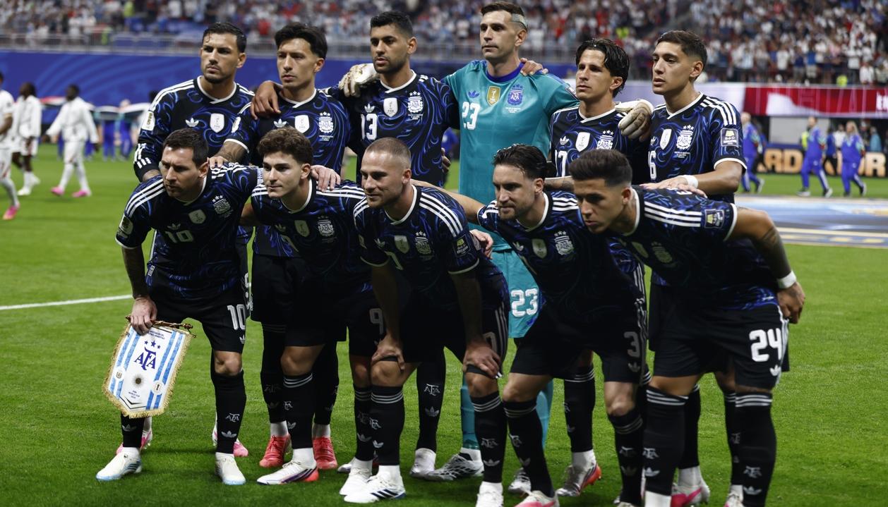 Onceno inicialista de Argentina en la semifinal contra Inglaterra.