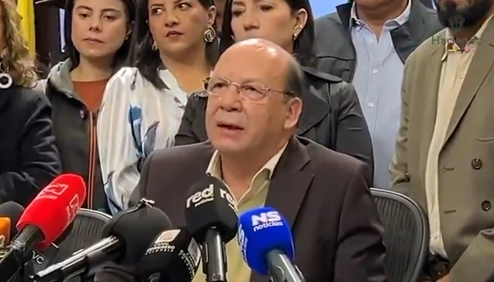 Germán Ávila, ministro de Hacienda. 