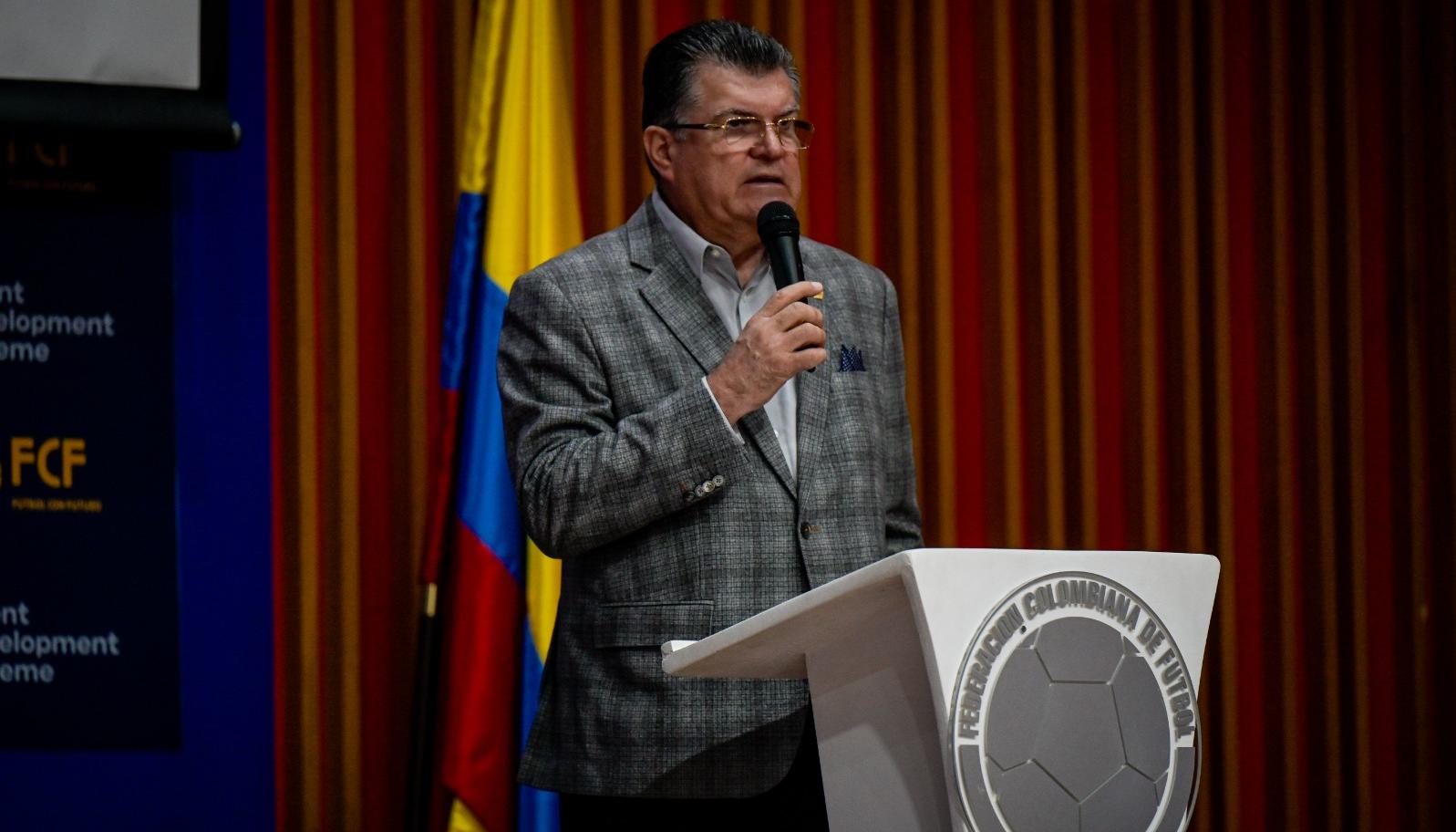 Carlos Mario Zuluaga, presidente de la Dimayor.