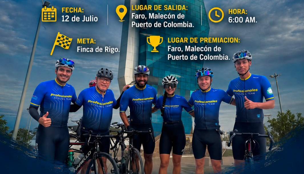 La carrera es organizada por el club Profesionales Cycling Team.