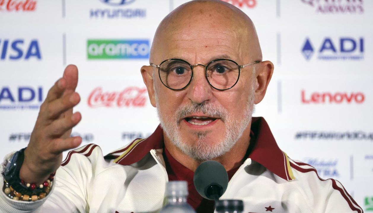 Luis De la Fuente, seleccionador de España. 