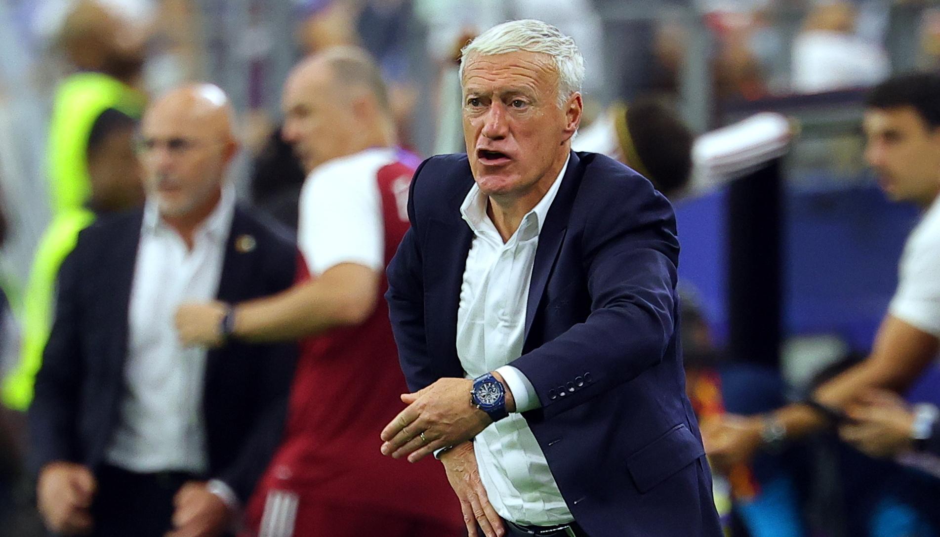 Didier Deschamps, entrenador de la selección francesa. 