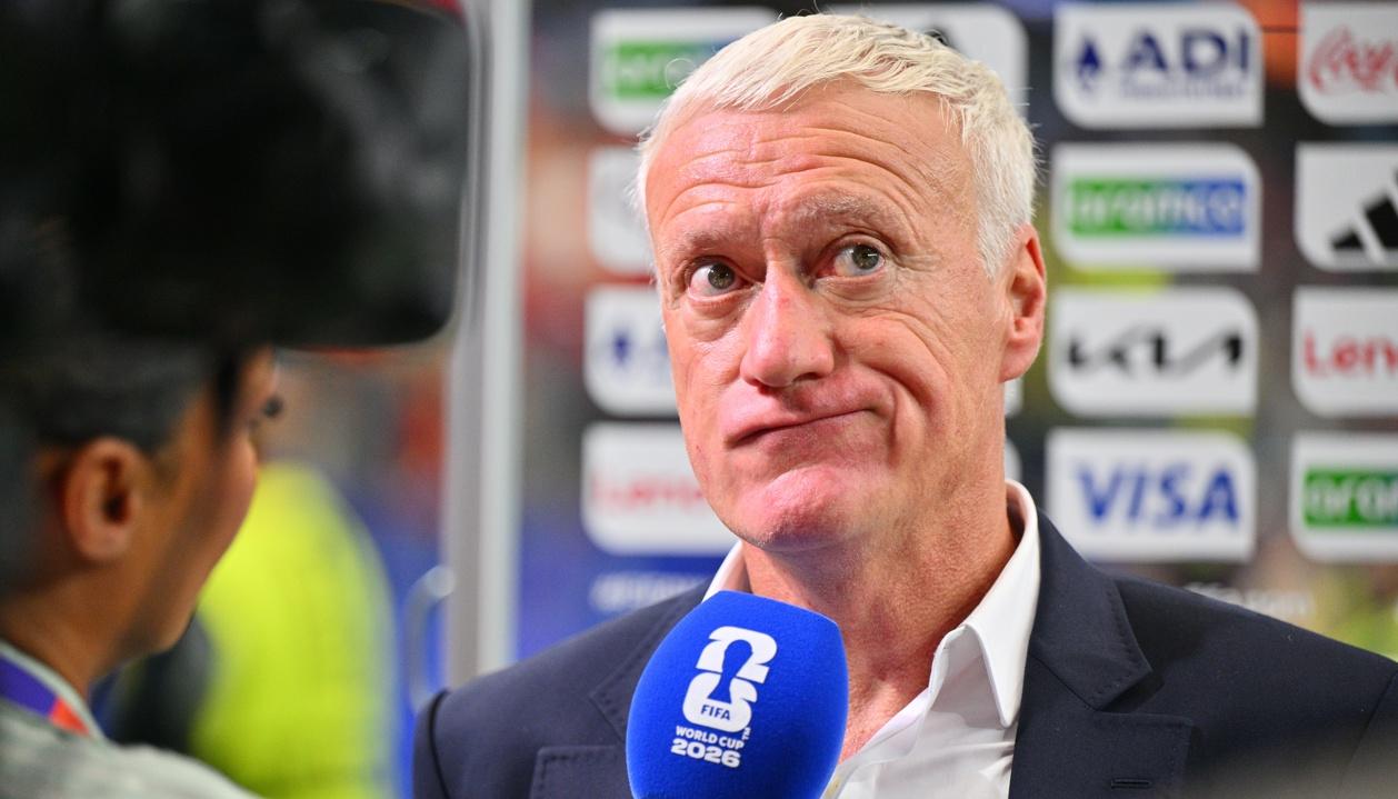 Didier Deschamps, seleccionador de Francia. 