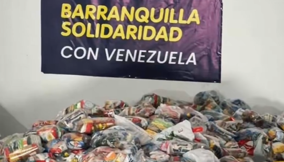 Donaciones en Barranquilla. 