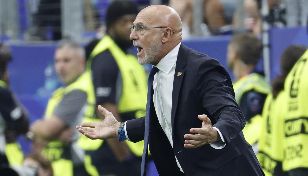 Luis De la Fuente, entrenador de la selección española.