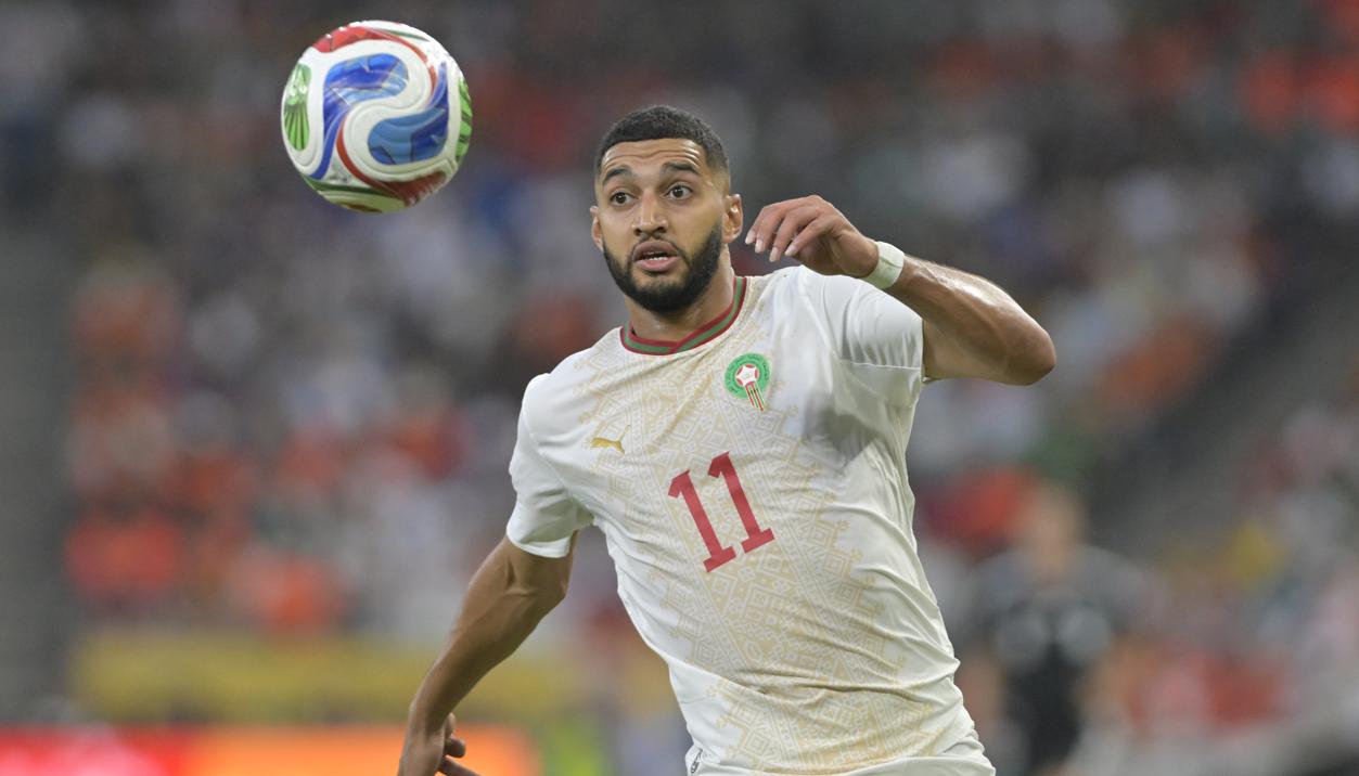 Ismael Saibari, delantero de Marruecos y reciente incorporación del Bayern Múnich.