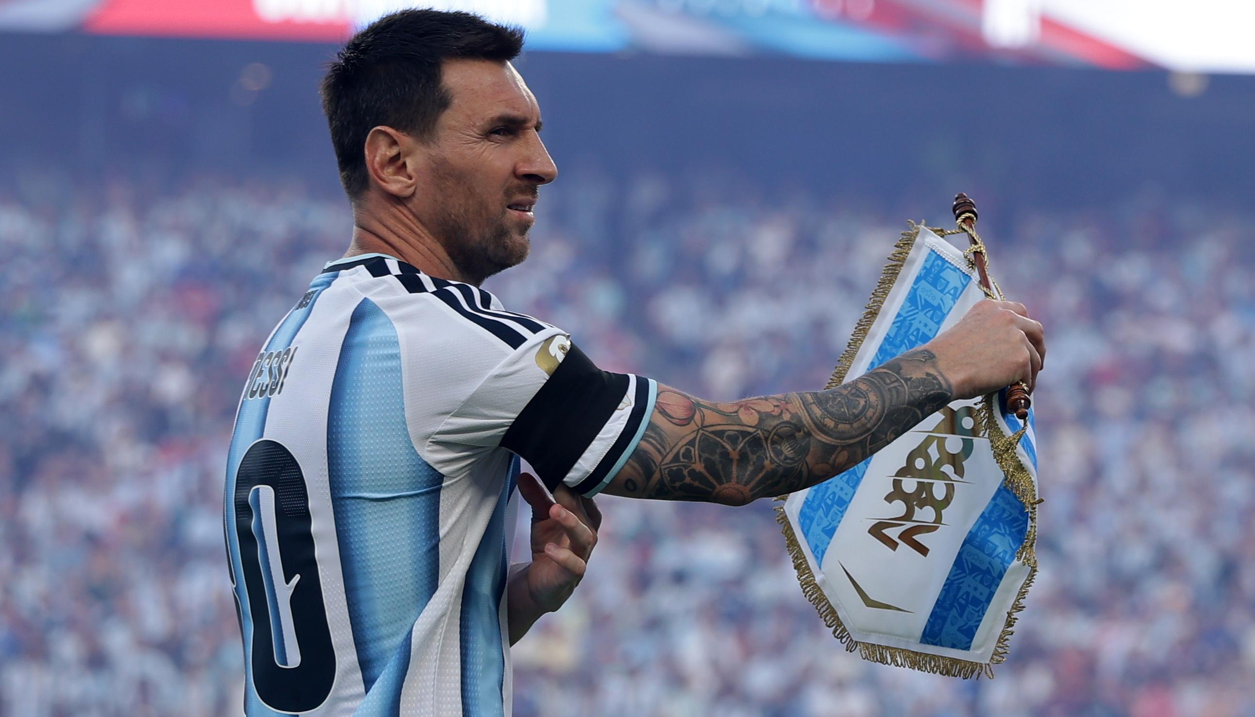 Lionel Messi, capitán de la selección Argentina.