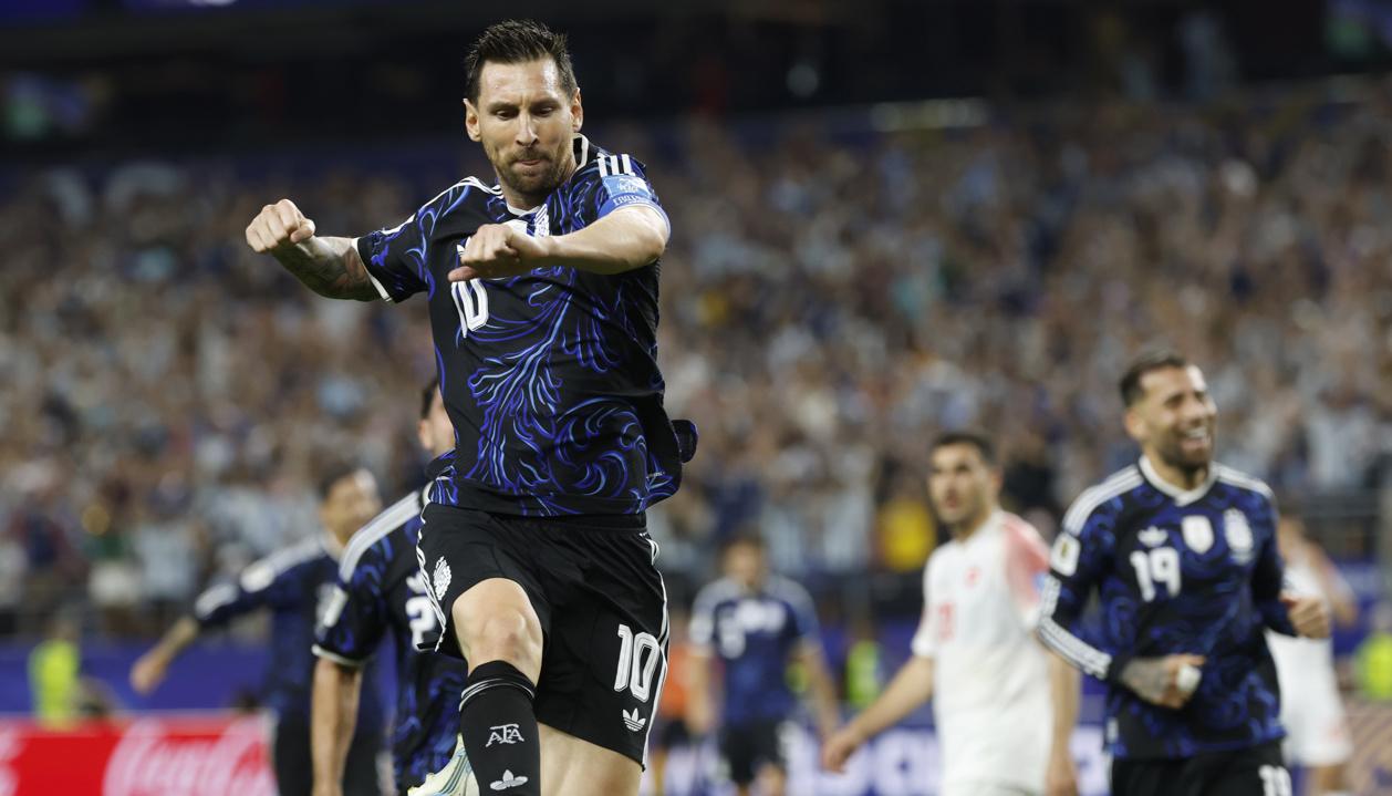 Lionel Messi suma seis goles en el Mundial. 