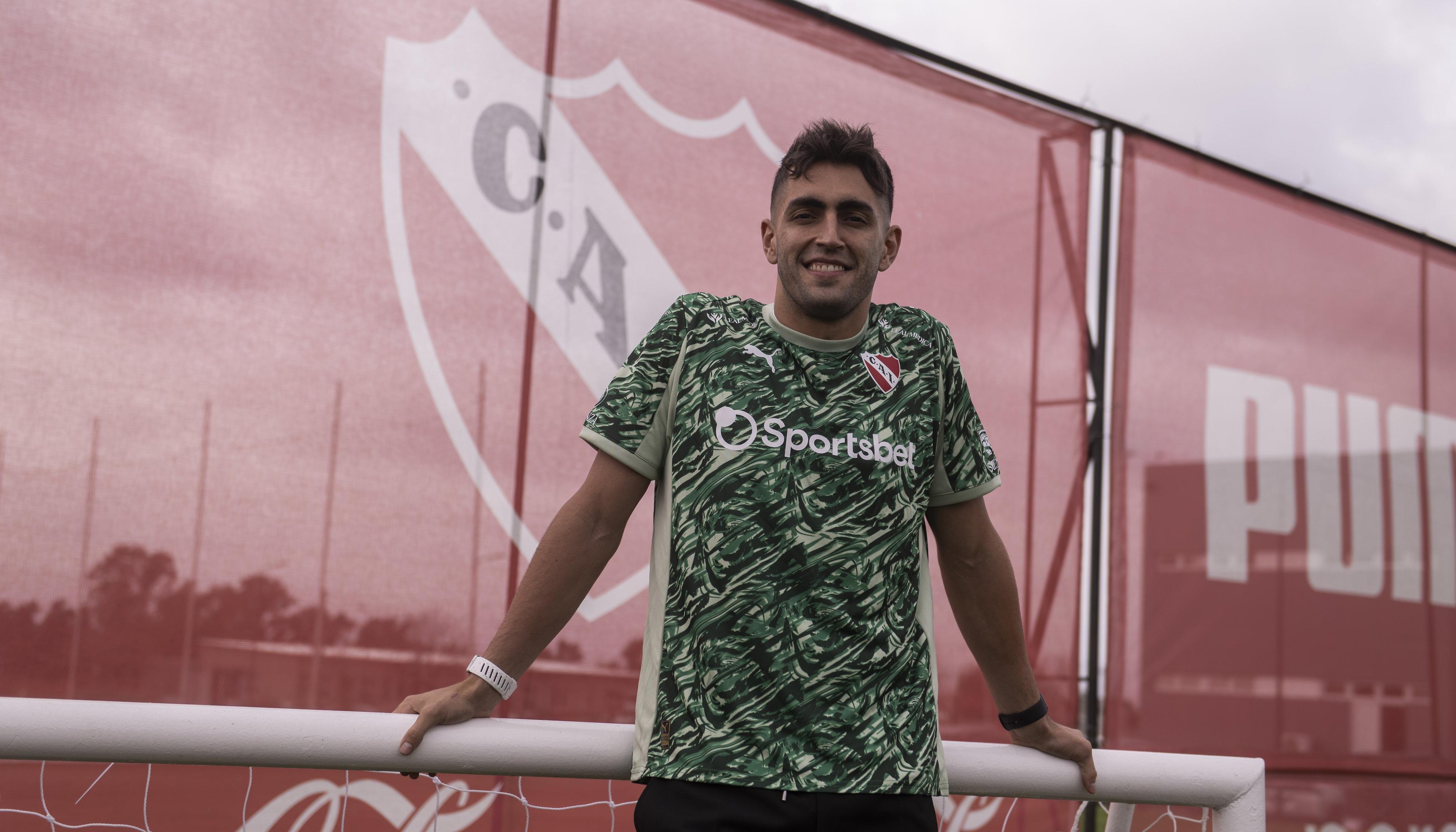 Santiago Mele, nuevo portero de Independiente de Avellaneda. 