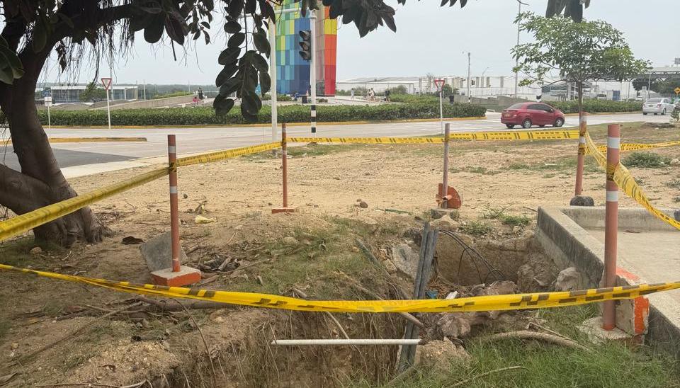 Estado de las zonas por las obras del Acueducto Regional del Norte. 