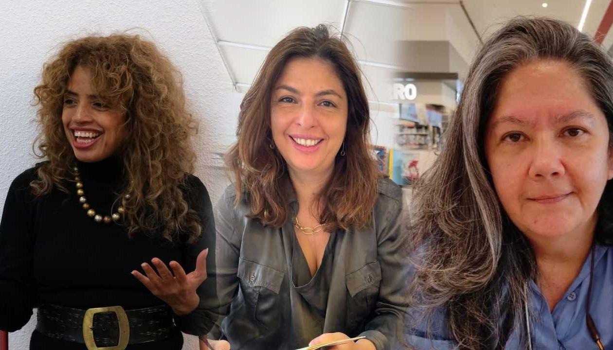 Lilian Pallares, Lauren Mendinueta y Janet Núñez. 