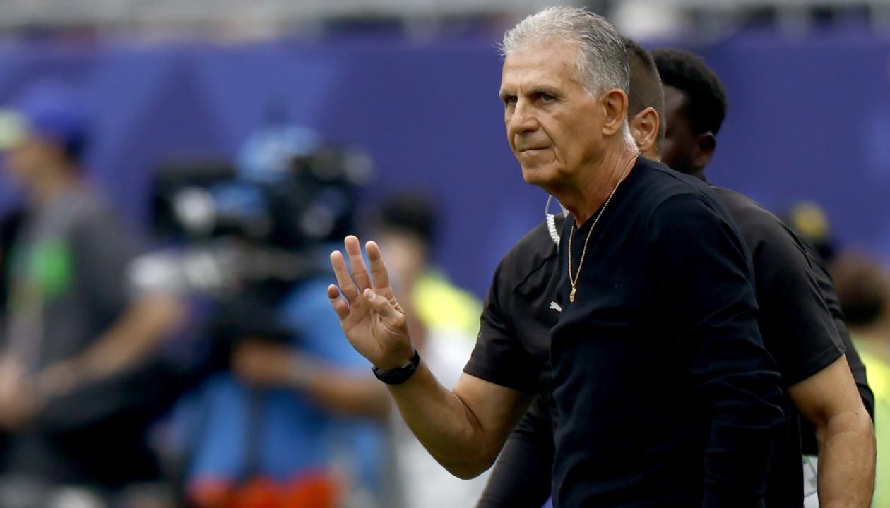 El portugués Carlos Queiroz, seleccionador de Ghana. 