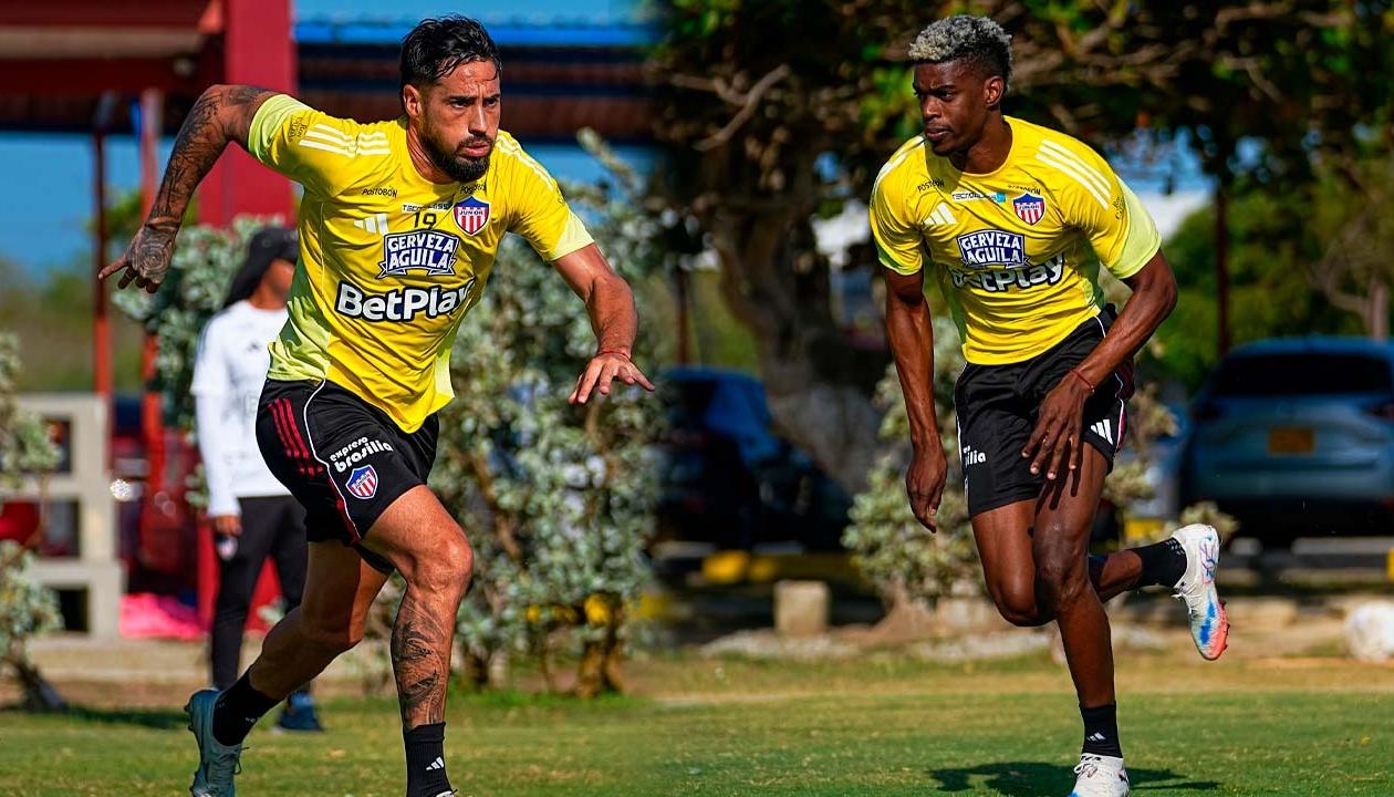 El delantero argentino Francisco Fydriszewski y el defensa Pablo Ortiz son las caras nuevas de Junior.