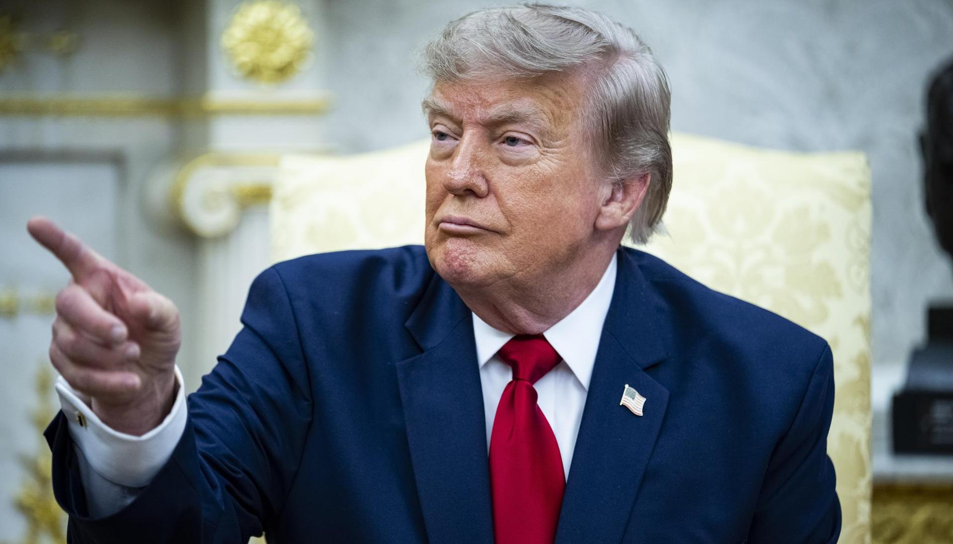 Donald Trump, presidente de Estados Unidos. 