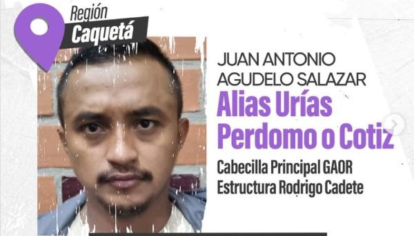 Juan Antonio Agudelo Salazar, alias ‘Urías Perdomo’