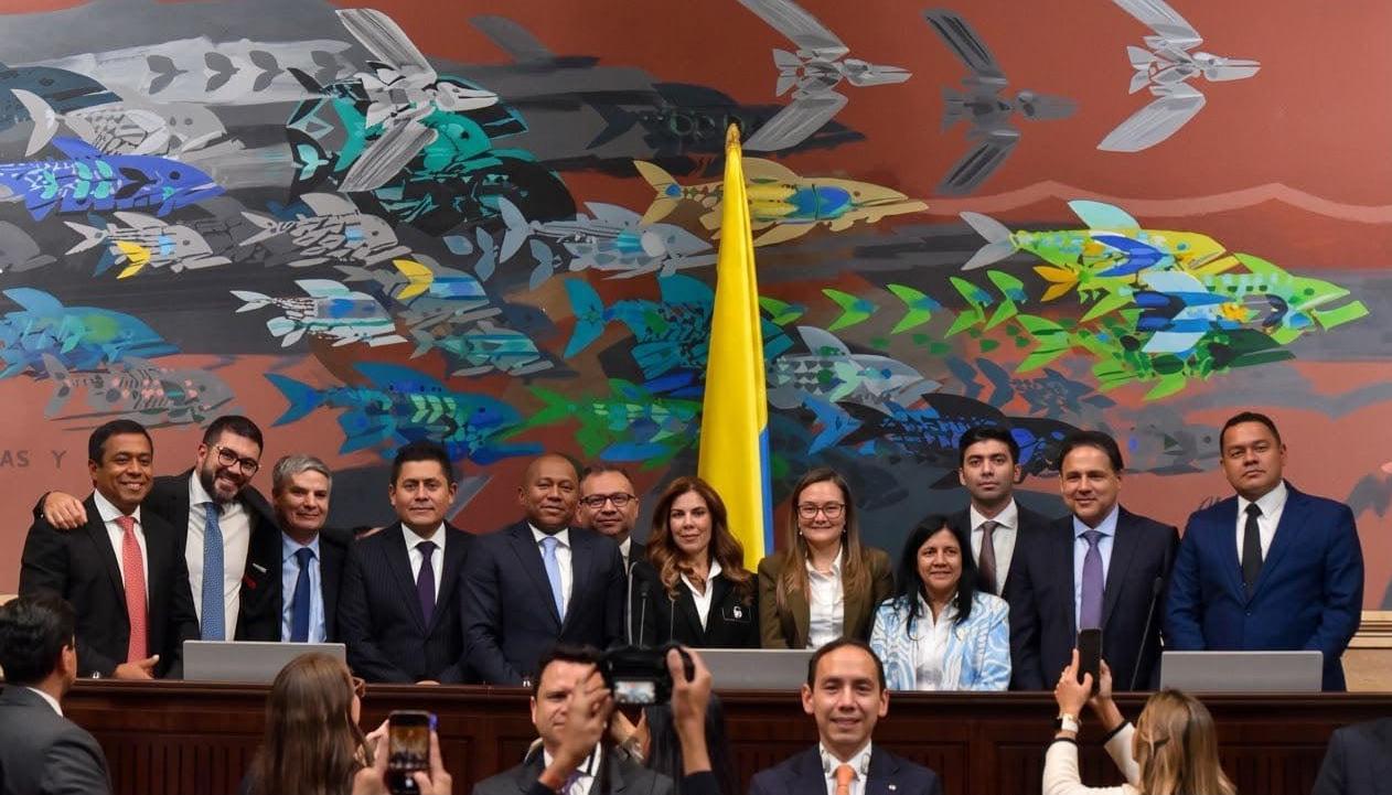 Los 9 magistrados del Consejo Nacional Electoral.
