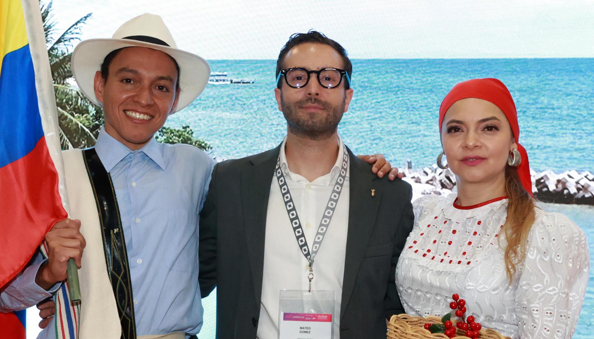 El director de la oficina de ProColombia en Ciudad de México, Mateo Gómez González. 